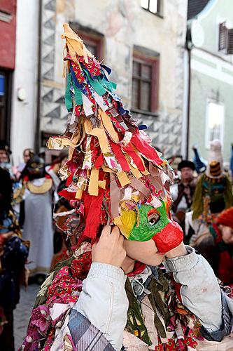 Carnival parade in Český Krumlov, 8th March 2010