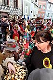 Carnival parade in Český Krumlov, 8th March 2010, photo by: Lubor Mrázek