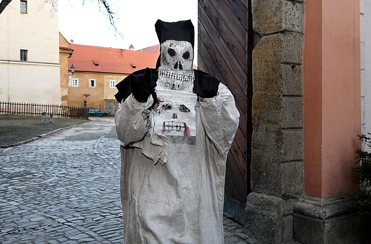 Carnival parade in Český Krumlov, 8th March 2010