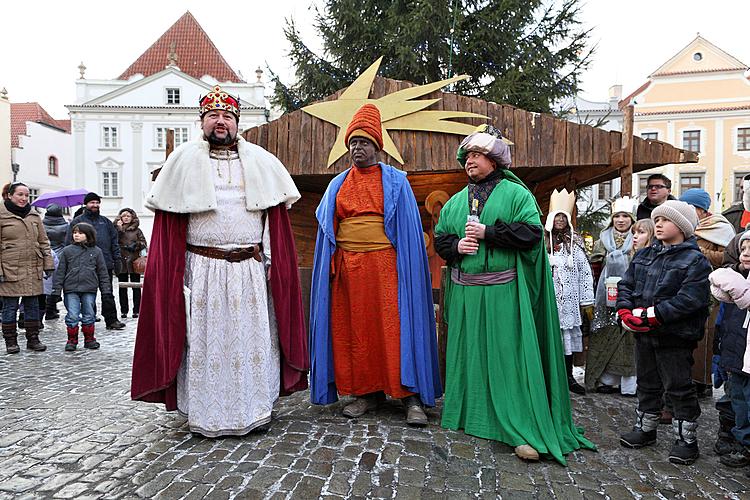 Epiphany, 6.1.2011, Advent and Christmas in Český Krumlov