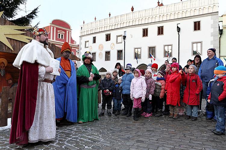 Tři králové, 6.1.2011, Advent a Vánoce v Českém Krumlově