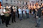 Koncerty krumlovských kapel a lampiónový průvod, Kouzelný Krumlov 30.4.2011, foto: Lubor Mrázek