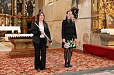 Lucie Žáková (organ), Žofie Vokálková (flute), Chamber Music Festival Český Krumlov 26.6.2011, photo by: Lubor Mrázek