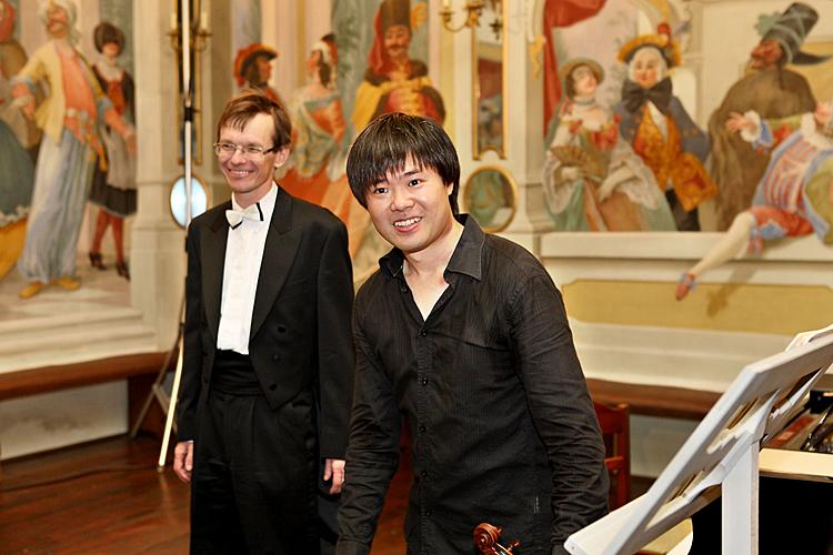Meng La Huang (Geige), Daniel Wiesner (Klavier), Kammermusikfestival Český Krumlov 26.6.2011