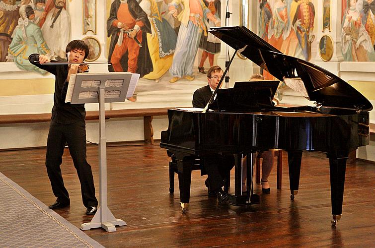 Meng La Huang (housle), Daniel Wiesner (klavír), Festival komorní hudby Český Krumlov 26.6.2011