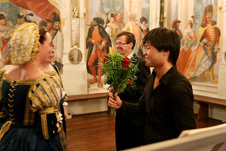 Meng La Huang (Geige), Daniel Wiesner (Klavier), Kammermusikfestival Český Krumlov 26.6.2011