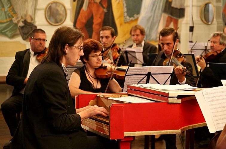 Streichorchester Český Krumlov, Jiří Bárta (Violoncello), Kammermusikfestival Český Krumlov 30.6.2011