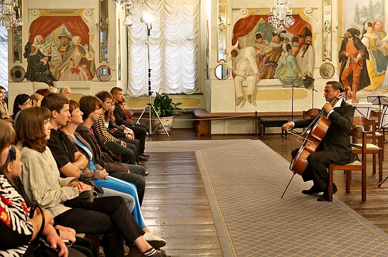 Streichorchester Český Krumlov, Jiří Bárta (Violoncello), Kammermusikfestival Český Krumlov 30.6.2011