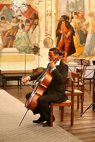 Smyčcový orchestr Český Krumlov, Jiří Bárta (violoncello), Festival komorní hudby Český Krumlov 30.6.2011