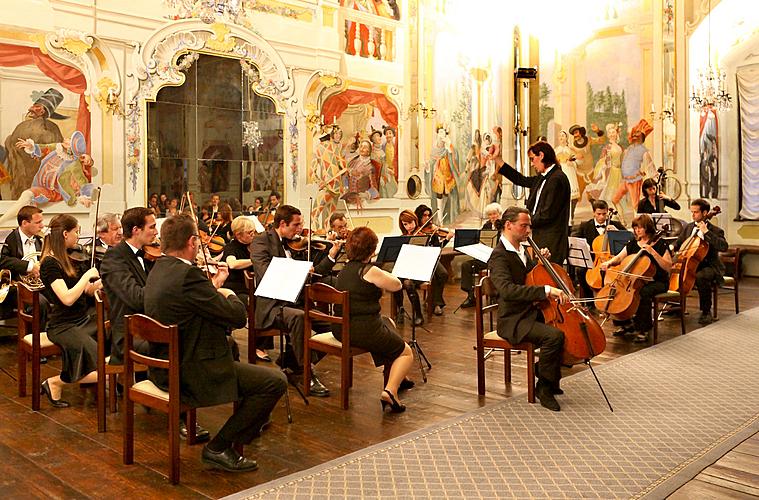 Smyčcový orchestr Český Krumlov, Jiří Bárta (violoncello), Festival komorní hudby Český Krumlov 30.6.2011