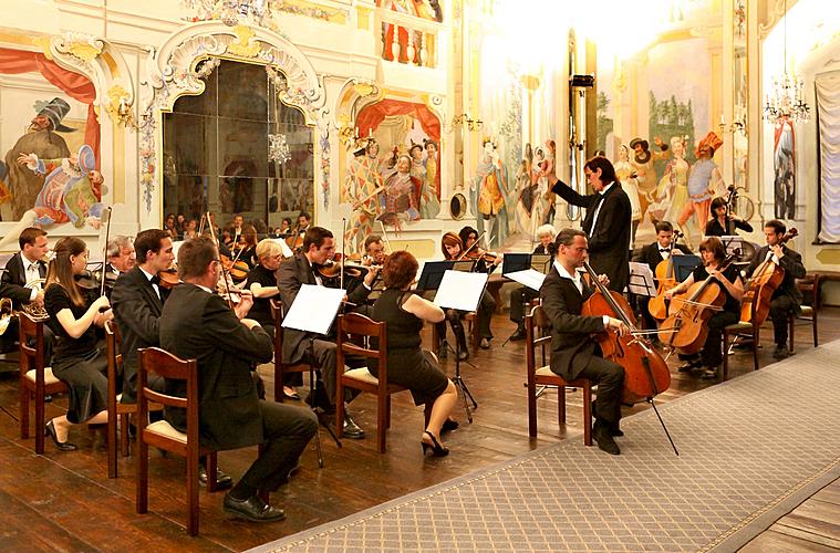 Streichorchester Český Krumlov, Jiří Bárta (Violoncello), Kammermusikfestival Český Krumlov 30.6.2011