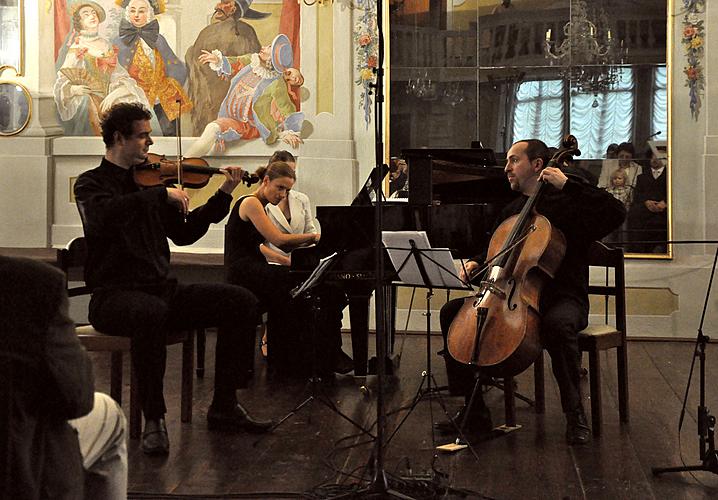 Janáček-Trio und Soliste, Kammermusikfestival Český Krumlov 1.7.2011