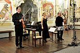 Janáček-Trio und Soliste, Kammermusikfestival Český Krumlov 1.7.2011, Foto: Eva Filausová