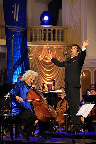 Mischa Maisky, 16.7.2011, 20. Internationales Musikfestival Český Krumlov