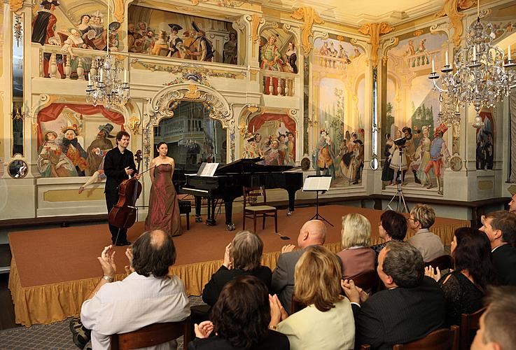 Kyrill Rodin a Minjung Kim, 22.7.2011, 20. Mezinárodní hudební festival Český Krumlov