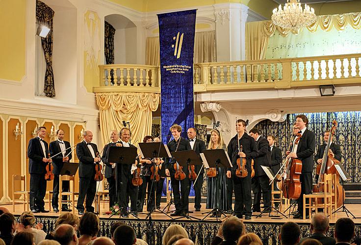 Václav Hudeček stellt junge Künstler vor, 29.7.2011, 20. Internationales Musikfestival Český Krumlov