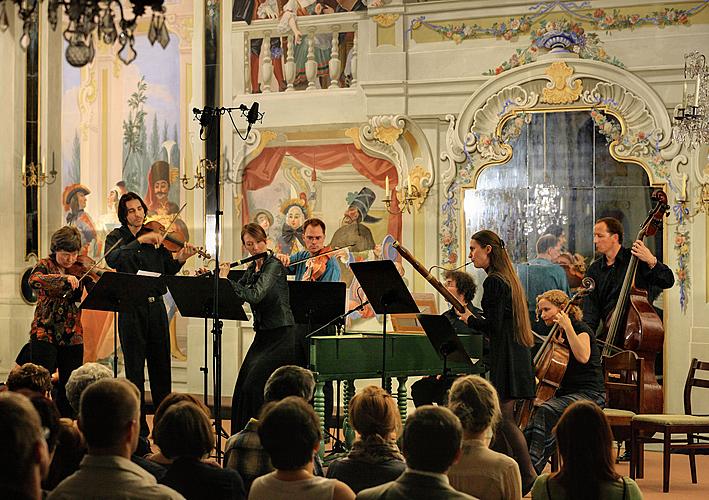 Collegium Marianum: Boemo furioso, 4.8.2011, 20. Mezinárodní hudební festival Český Krumlov