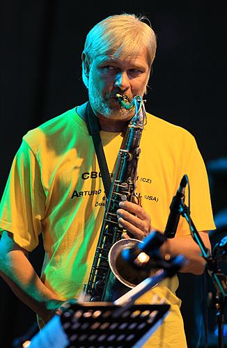 World jazz star Arturo Sandoval, 6.8.2011, 20th International Music Festival Český Krumlov