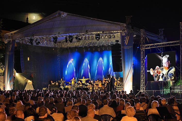 World jazz star Arturo Sandoval, 6.8.2011, 20th International Music Festival Český Krumlov