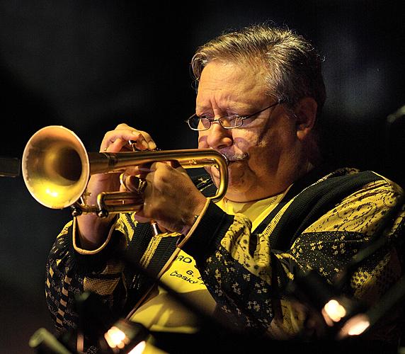 Arturo Sandoval - Star der Jazzwelt, 6.8.2011, 20. Internationales Musikfestival Český Krumlov