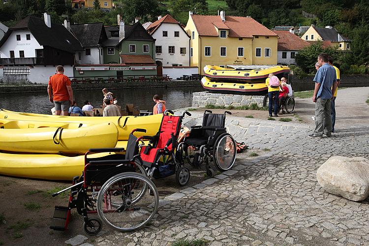 Disability Day - Day without Barriers Český Krumlov, 10.9.2011