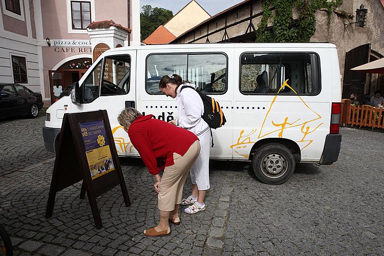 Tag mit Handicap - Tag ohne Barrieren Český Krumlov, 10.9.2011