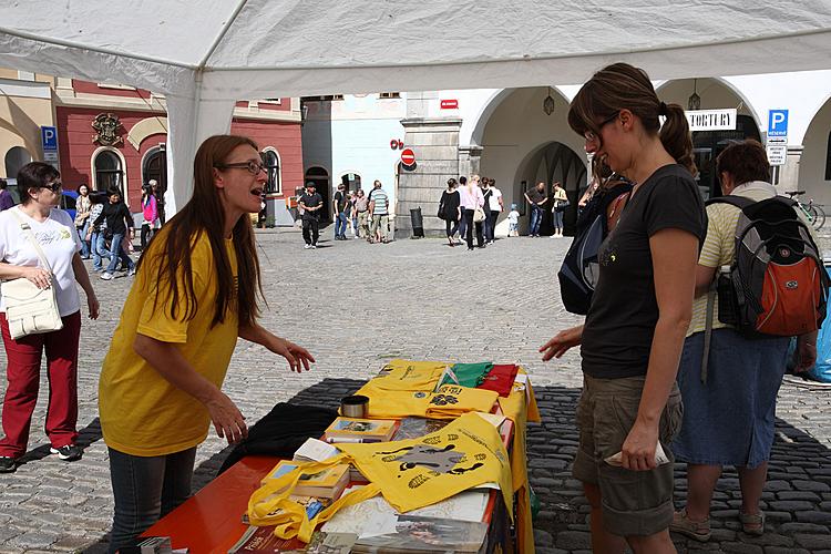 Disability Day - Day without Barriers Český Krumlov, 10.9.2011