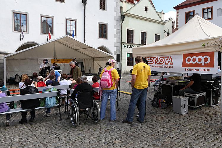 Disability Day - Day without Barriers Český Krumlov, 10.9.2011