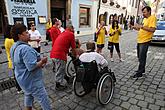 Disability Day - Day without Barriers Český Krumlov, 10.9.2011, photo by: Lubor Mrázek