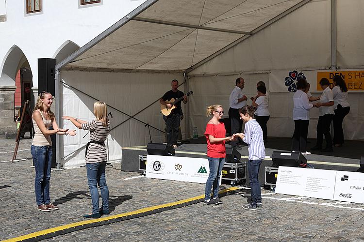 Disability Day - Day without Barriers Český Krumlov, 10.9.2011