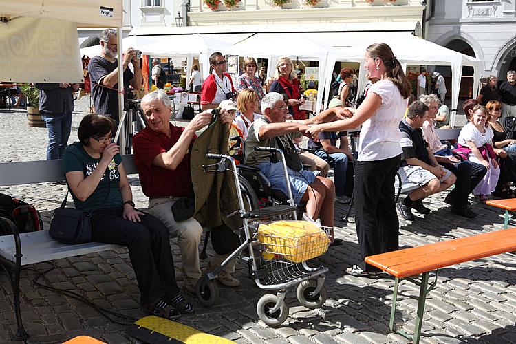 Tag mit Handicap - Tag ohne Barrieren Český Krumlov, 10.9.2011