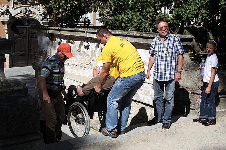 Disability Day - Day without Barriers Český Krumlov, 10.9.2011