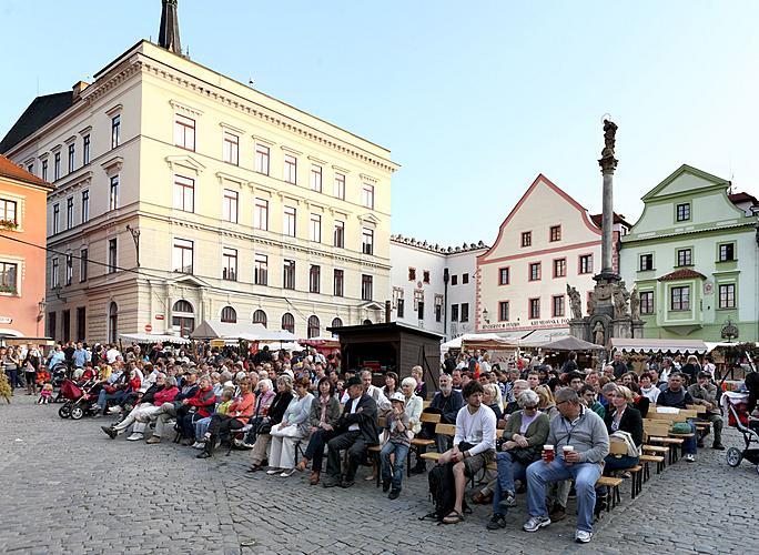 St.-Wenzels-Fest und Internationales Folklorefestival 2011 in Český Krumlov, Freitag 23. September 2011