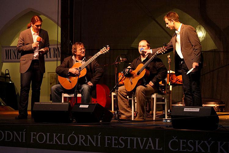 St.-Wenzels-Fest und Internationales Folklorefestival 2011 in Český Krumlov, Freitag 23. September 2011