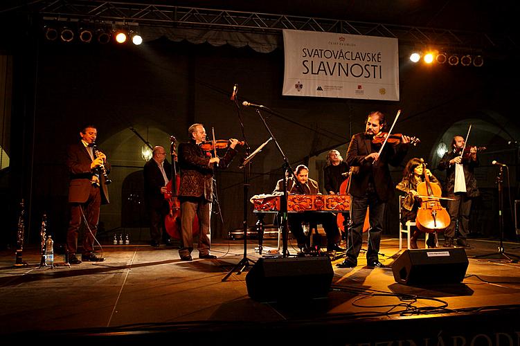 Saint Wenceslas Celebrations and International Folk Music Festival 2011 in Český Krumlov, Friday 23rd September 2011