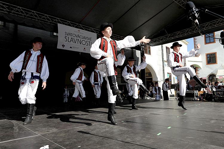 Saint Wenceslas Celebrations and International Folk Music Festival 2011 in Český Krumlov, Saturday 24th September 2011