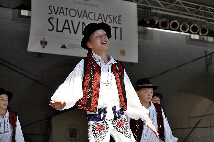 St.-Wenzels-Fest und Internationales Folklorefestival 2011 in Český Krumlov, Samstag 24. September 2011