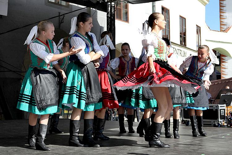 Svatováclavské slavnosti a Mezinárodní folklórní festival 2011 v Českém Krumlově, sobota 24. září 2011