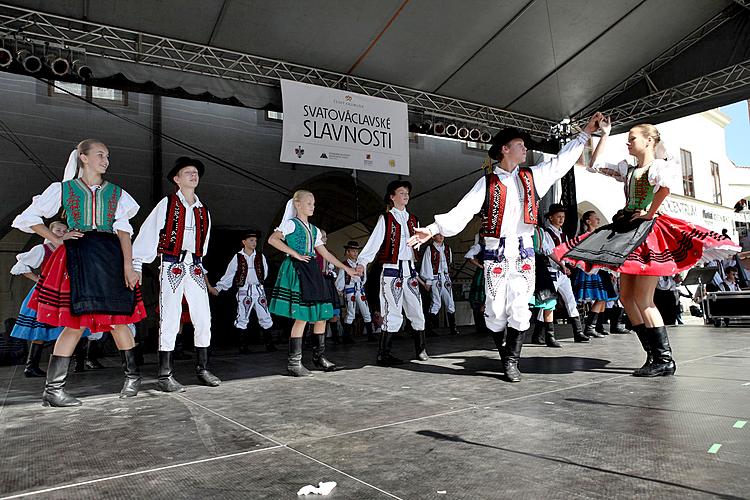 Saint Wenceslas Celebrations and International Folk Music Festival 2011 in Český Krumlov, Saturday 24th September 2011