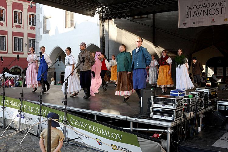 Svatováclavské slavnosti a Mezinárodní folklórní festival 2011 v Českém Krumlově, sobota 24. září 2011