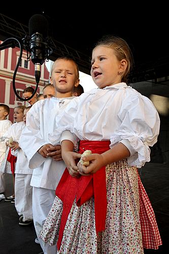 Saint Wenceslas Celebrations and International Folk Music Festival 2011 in Český Krumlov, Saturday 24th September 2011