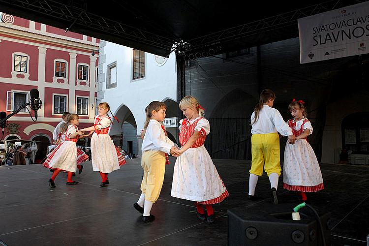 Saint Wenceslas Celebrations and International Folk Music Festival 2011 in Český Krumlov, Saturday 24th September 2011