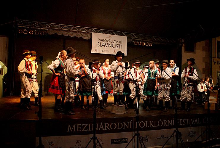 St.-Wenzels-Fest und Internationales Folklorefestival 2011 in Český Krumlov, Samstag 24. September 2011