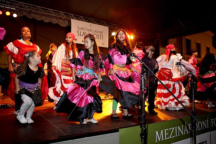 St.-Wenzels-Fest und Internationales Folklorefestival 2011 in Český Krumlov, Samstag 24. September 2011