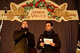 Musikalisch poetische Eröffnung des Advents, verbunden mit der Beleuchtung des Weihnachtsbaums, Stadtplatz Náměstí Svornosti, Český Krumlov, 27.11.2011, Foto: Lubor Mrázek