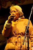 Musikalisch poetische Eröffnung des Advents, verbunden mit der Beleuchtung des Weihnachtsbaums, Stadtplatz Náměstí Svornosti, Český Krumlov, 27.11.2011, Foto: Lubor Mrázek