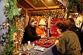 Musikalisch poetische Eröffnung des Advents, verbunden mit der Beleuchtung des Weihnachtsbaums, Stadtplatz Náměstí Svornosti, Český Krumlov, 27.11.2011, Foto: Lubor Mrázek