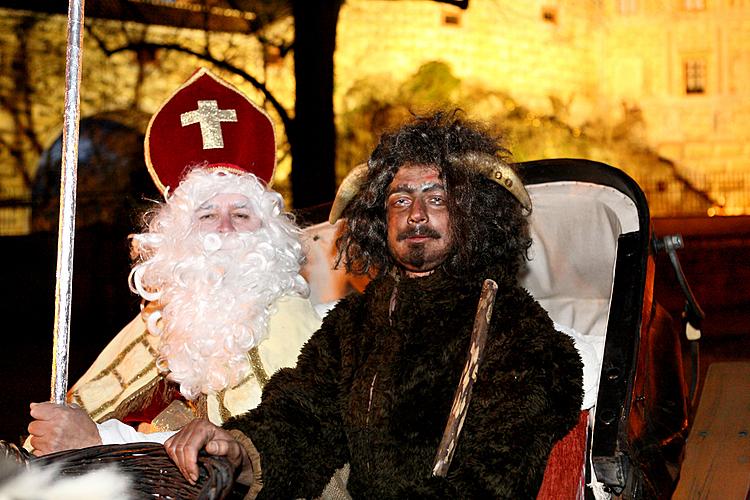 2. Adventssonntag - Nikolausbescherung, Český Krumlov, 4.12.2011