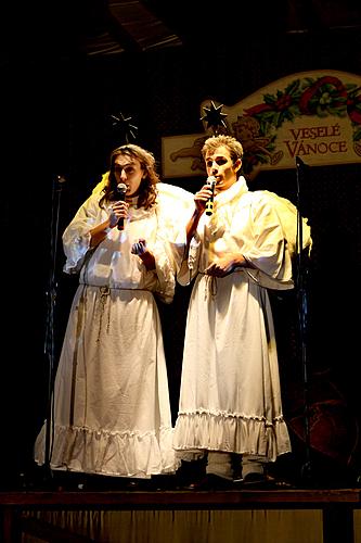 2. Adventssonntag - Nikolausbescherung, Stadtplatz Náměstí Svornosti, Český Krumlov, 4.12.2011