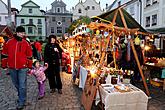 3. Adventssonntag - Jesuleins Postamt Zum Goldenen Engel und Ankunft der Weissen Frau, Český Krumlov 11.12.2011, Foto: Lubor Mrázek